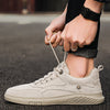 Herren-Sneaker aus Wildleder mit Schnürverschluss und gepolsterter Innensohle