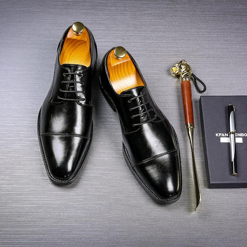 Herren Klassische Oxford-Schnürschuhe - Eleganter Business-Look