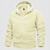 Kieran - Herren fleece-jacke mit kapuze