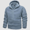 Kieran - Herren fleece-jacke mit kapuze