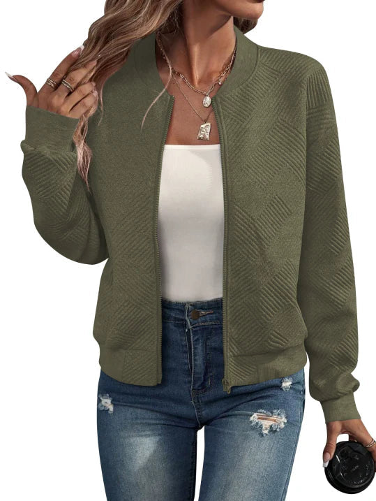 Minimalistische Übergangsjacke für Damen
