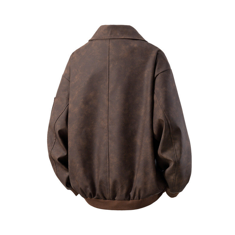 Übergangsjacke mit Reißverschlusstaschen für Herren