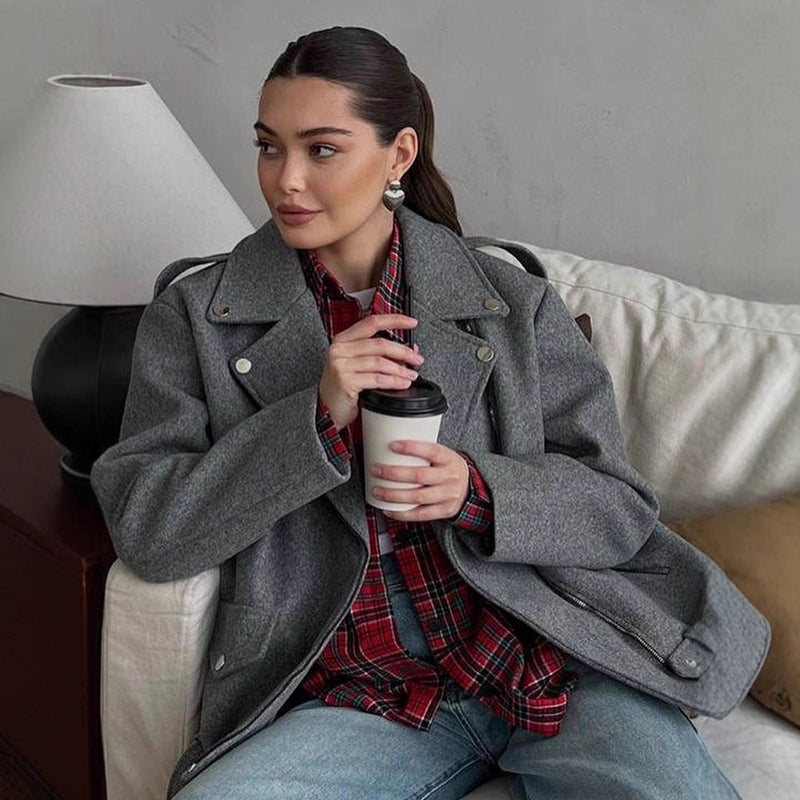 Stylische Oversized Jacke für Damen