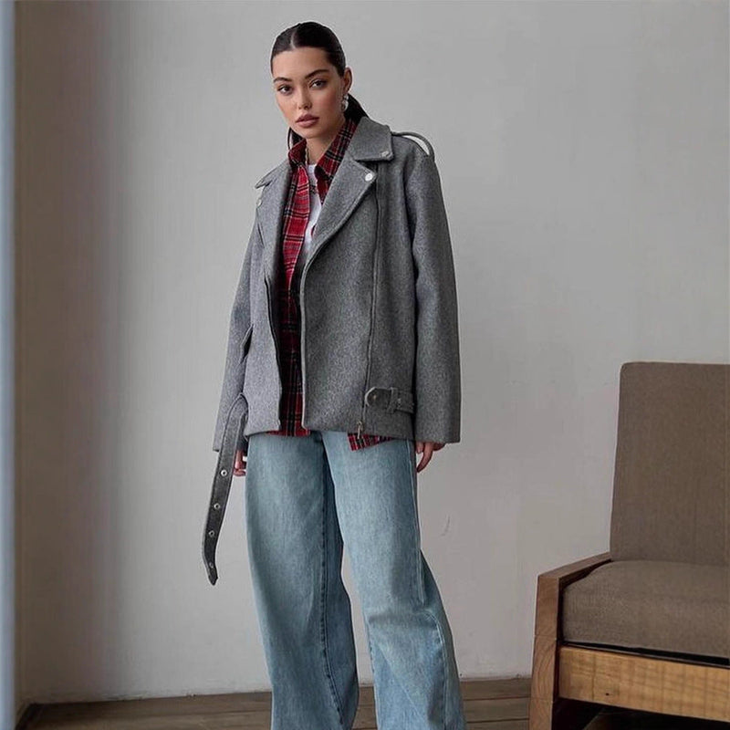 Stylische Oversized Jacke für Damen