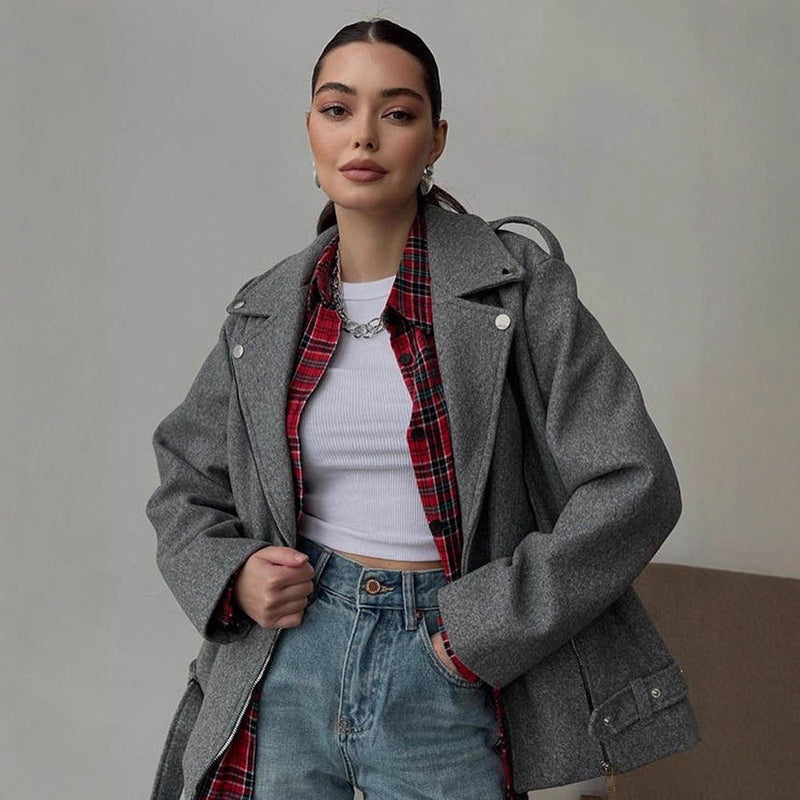 Stylische Oversized Jacke für Damen