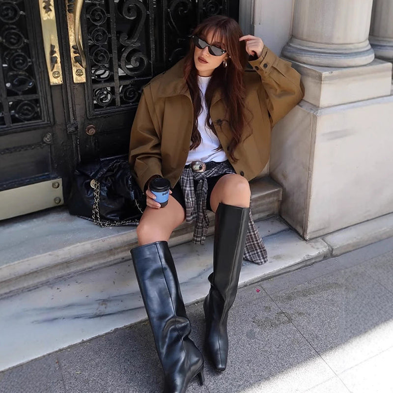 Übergangsjacke im Oversized-Stil für Damen