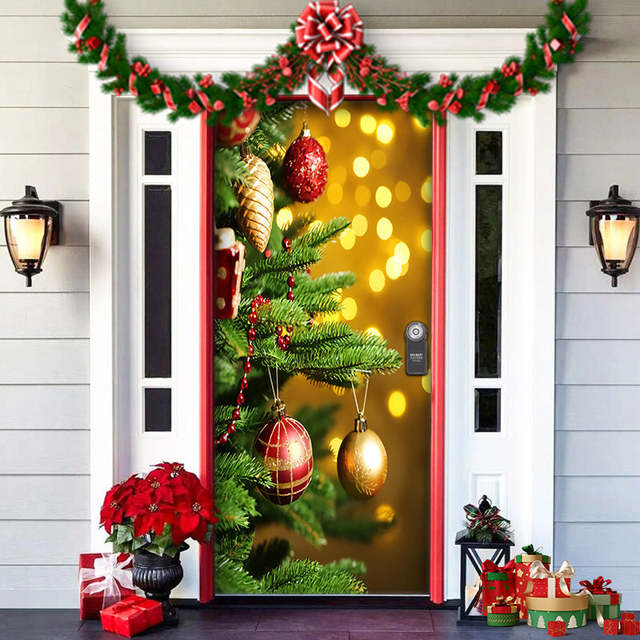 TinselTown™ | Weihnachts-Türvorhang