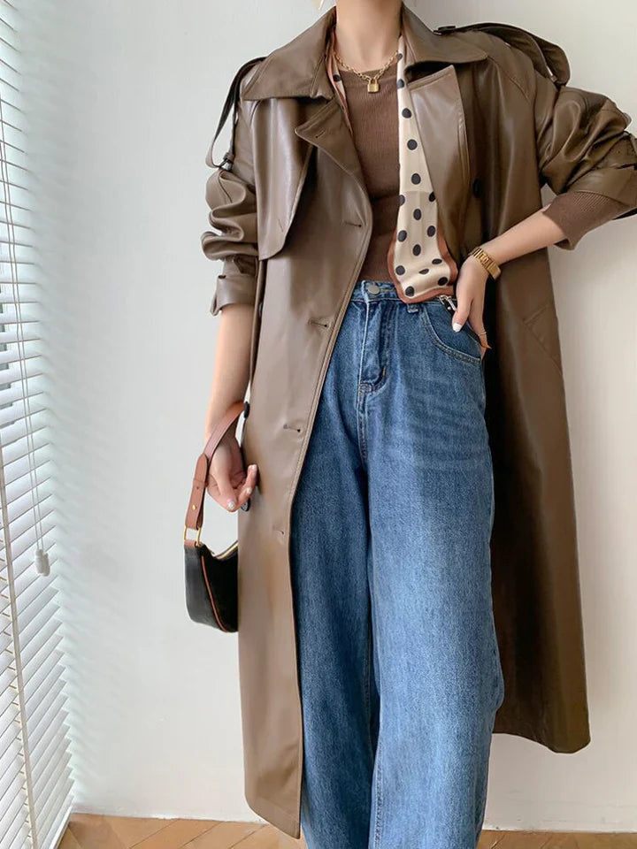 Karoline - Lässiger Trenchcoat Für Damen