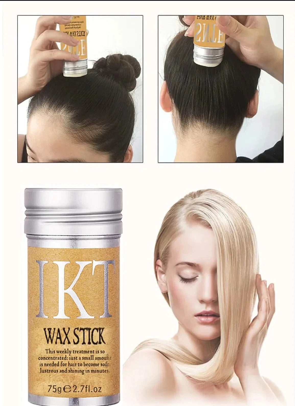 Haarwachs-Stick™️ - Tadellose Frisuren kreieren - 1+1 Gratis