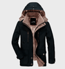 Josiah - Dicke winterjacke mit kapuze für herren