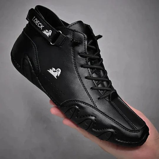 Orthopädische rutschfeste Sneaker mit Klettverschluss und Schnürsenkeln