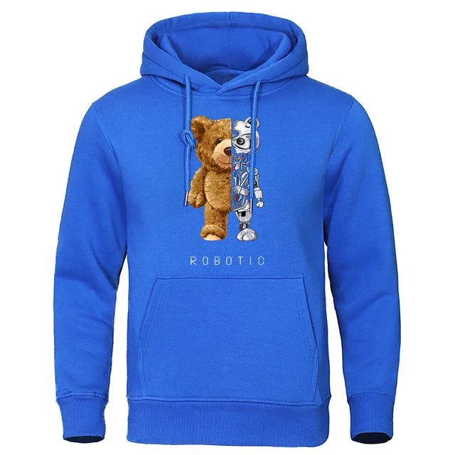 Edgar - Kuscheliger teddy hoodie für Stil