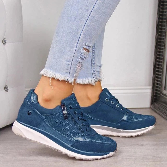 Ursel - Orthopädische Sneakers mit Reißverschluss