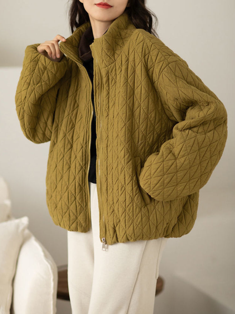 Vasili - Weiche Textur Damenjacke
