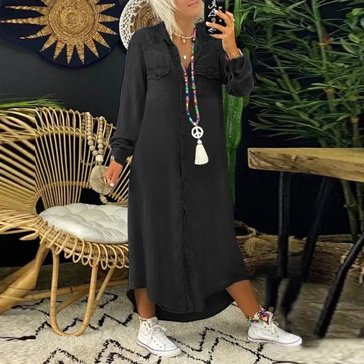 Emmi - Übergrößes Boho-Kleid