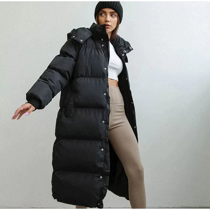 Melanie - Lange wattierte winterjacke