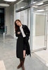 Carolyn - Langer trenchcoat mit doppelter knopfreihe
