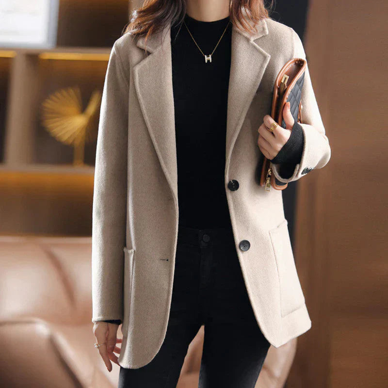 Danielle - Dicker damenblazer für herbst und winter
