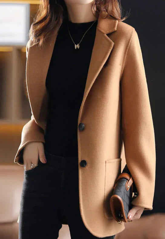 Danielle - Dicker damenblazer für herbst und winter