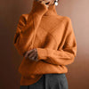 Diana - Lässiger Schlichter Strickpullover