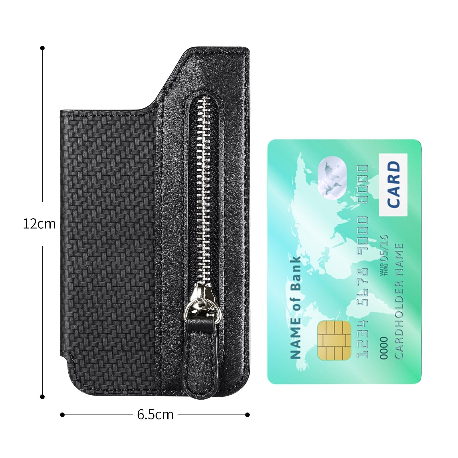 SlimVault - Schlankes, sicheres Etui für die Brieftasche