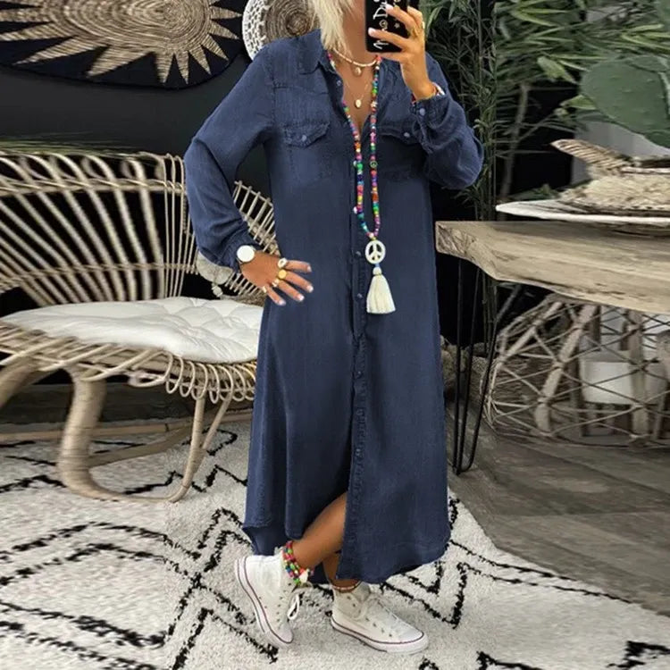 Emmi - Übergrößes Boho-Kleid
