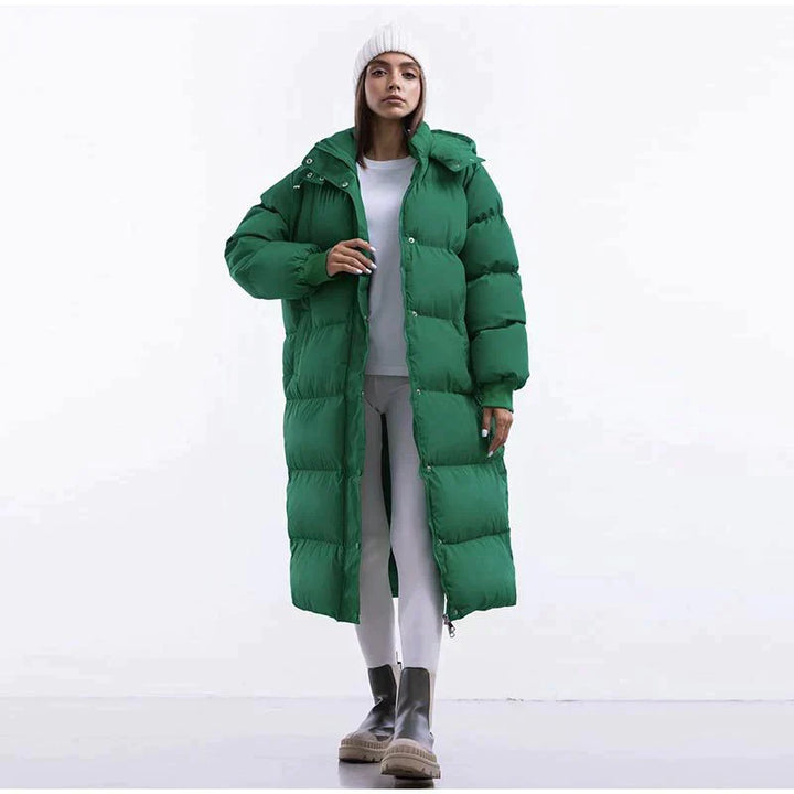 Melanie - Lange wattierte winterjacke