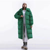 Melanie - Lange wattierte winterjacke