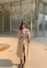Carolyn - Langer trenchcoat mit doppelter knopfreihe