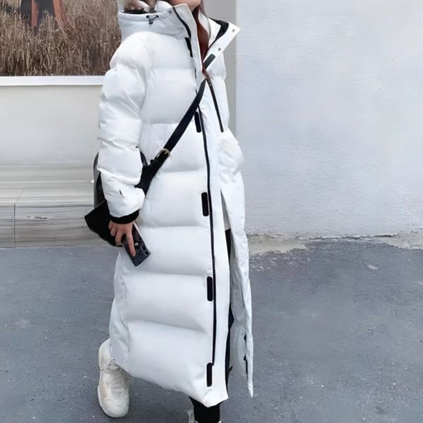 Ramona - Lange gefütterte jacke für damen