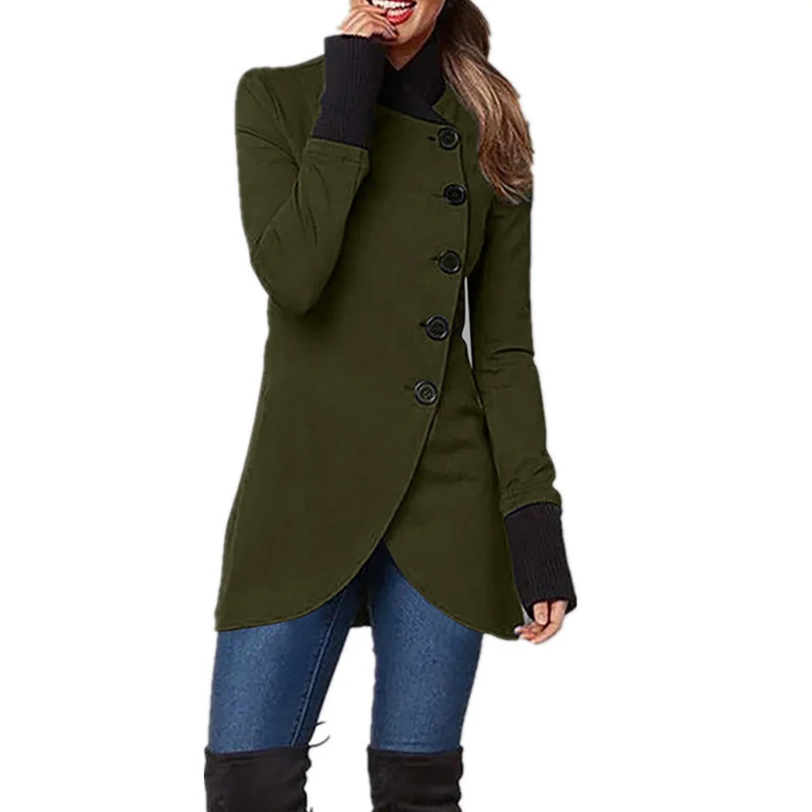 Hedda - jacke mit knopf