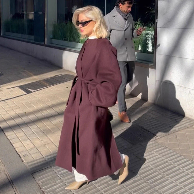 Oversized Cardigan mit Knopfdetails für Damen