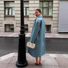 Oversized Denim Trenchcoat für Damen