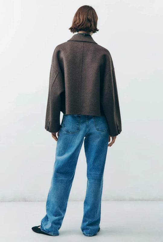 Oversized Übergangsjacke für Damen