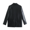 Macy - Locker Sitzende PU-Lederjacke Für Damen