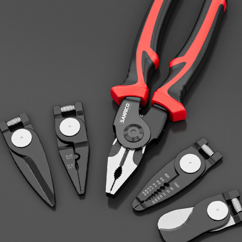 SANRICO - Ultimative 5 in 1 Multitool-Zange
