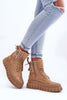 Hanna - Suede Plateau-Stiefel