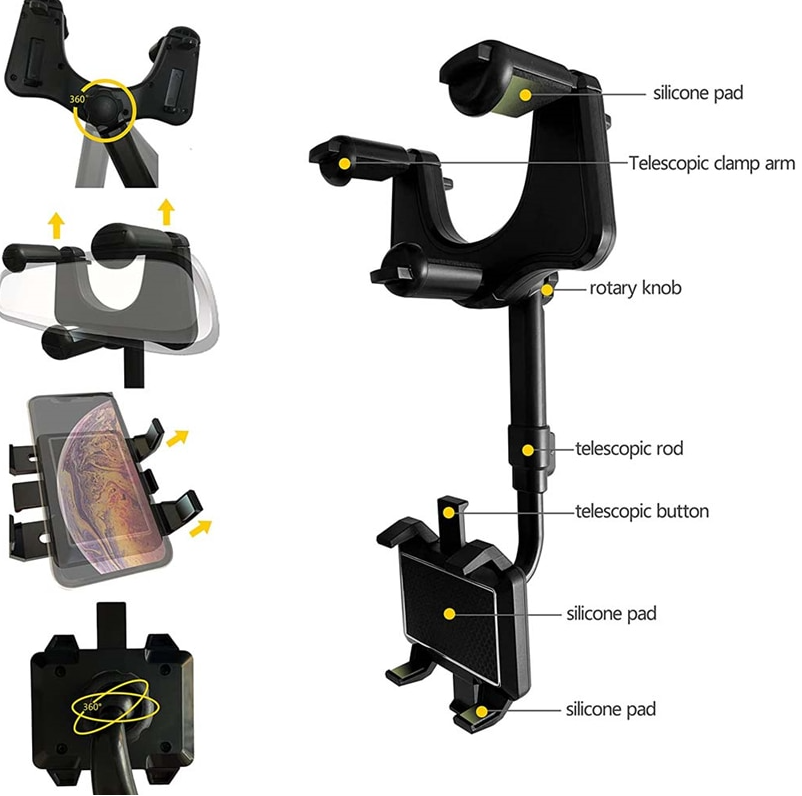 Pivot- 360 Multifunktionaler Handyhalter