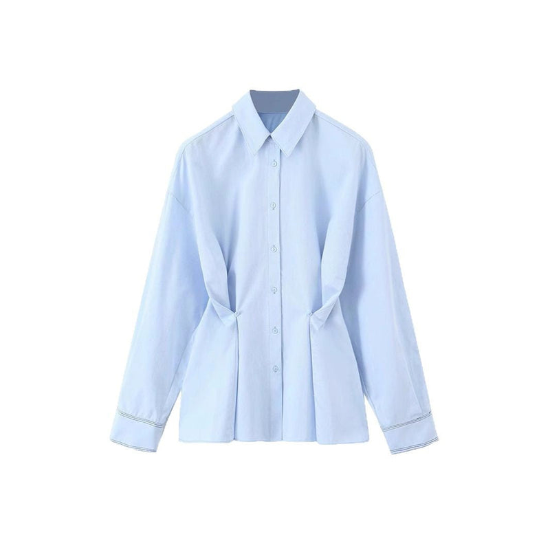 Plus Size Bluse mit eleganter Schnürung für Damen