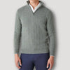 Ryley - Italienischer kaschmirpullover mit reißverschluss für herren
