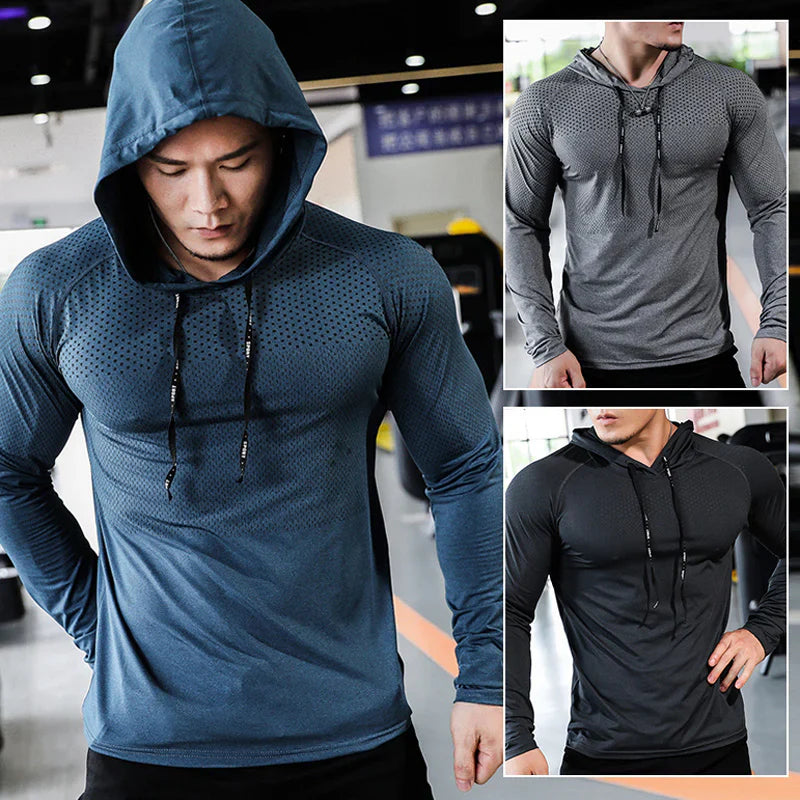 Craig - Atmungsaktiver spor herren kapuzenshirt