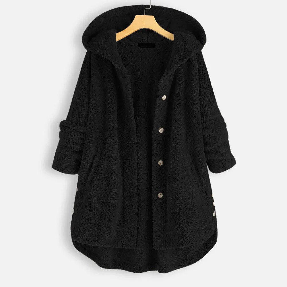 Emmett - Übergroße kapuzenjacke für frauen