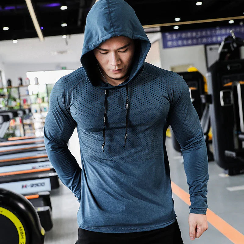 Craig - Atmungsaktiver spor herren kapuzenshirt