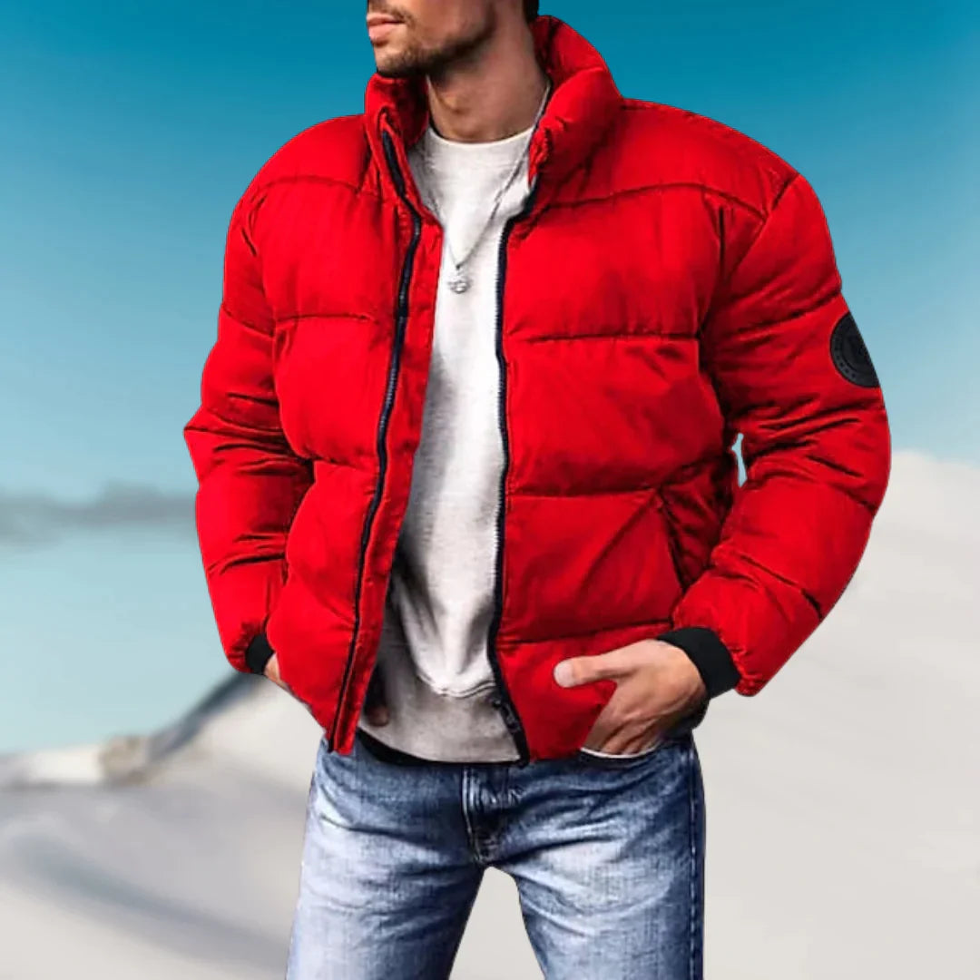 Leon - Lässige Wattierte Herrenjacke