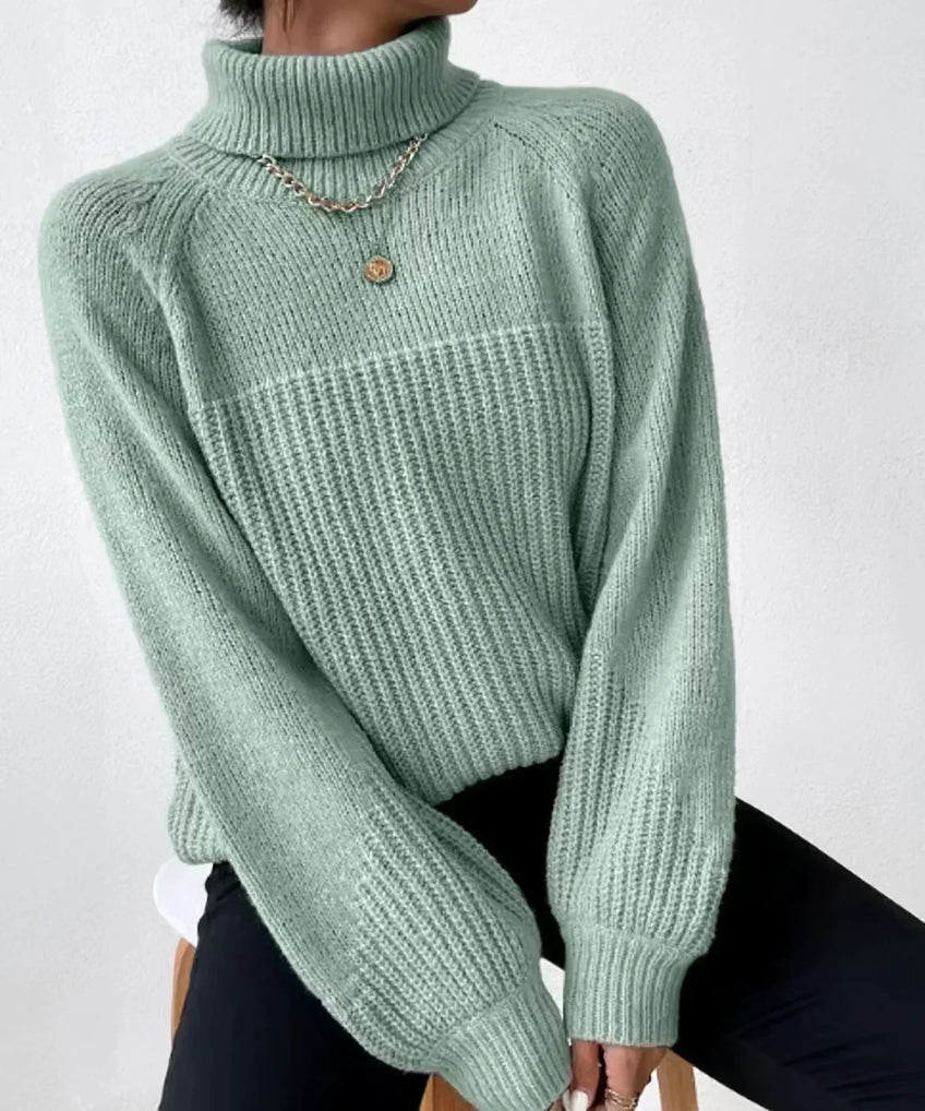 Shelly - Warmer Strick-Rollkragenpullover für Damen