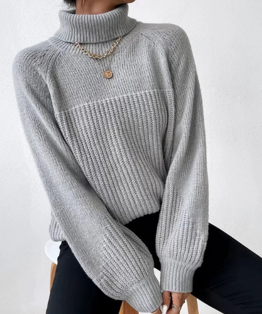 Shelly - Warmer Strick-Rollkragenpullover für Damen