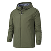 Wasserfeste Regenjacke für Herren mit Kapuze