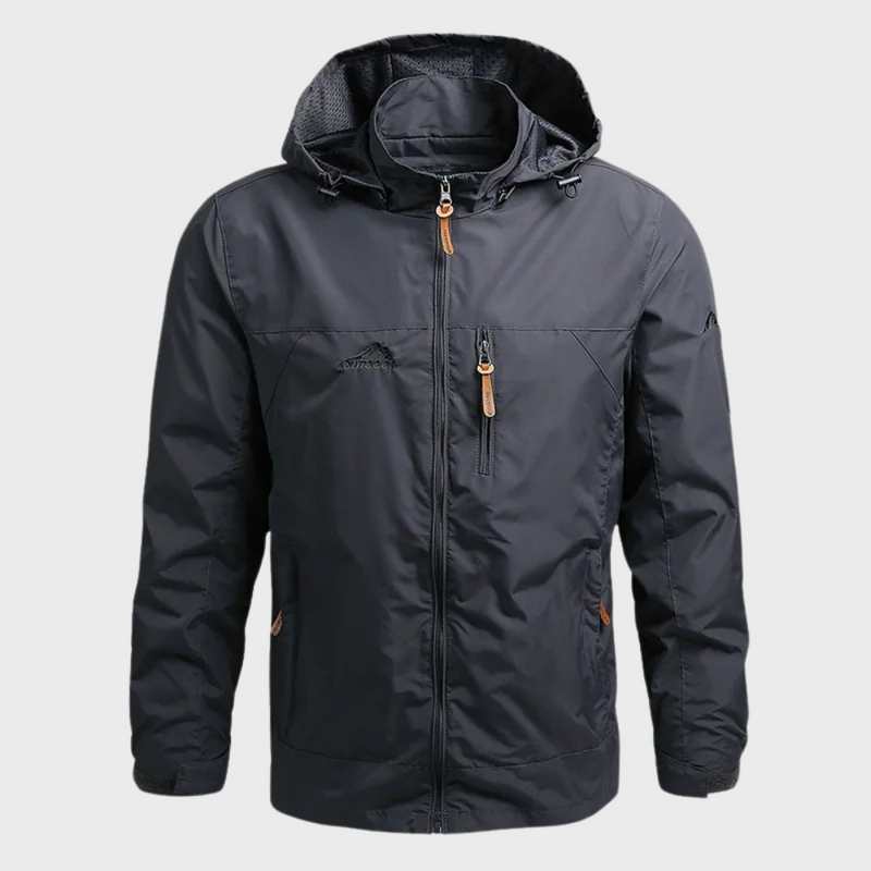 Regenjacke für Herren mit Kapuze