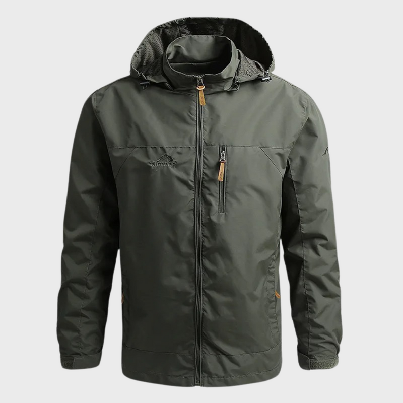 Regenjacke für Herren mit Kapuze