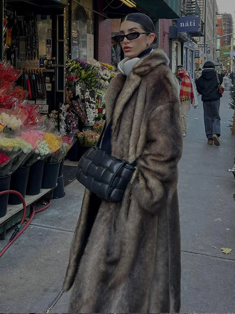 Sophie - Wistar Luxus Pelz Wintermantel